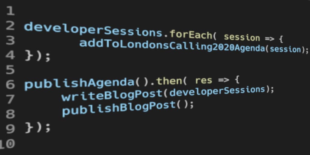 Announcing the London's Calling 2020 Developer Track